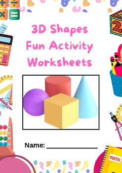 Preview of 3D Shapes Discovery Pack!