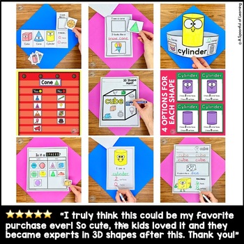 3D Shapes Activities - A Spoonful of Learning