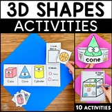 3D Shapes Activities and Worksheets