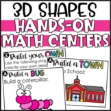Geometry 3D Shapes Math Centers