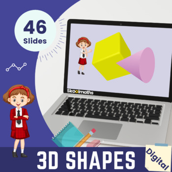 Preview of 3D Shapes - Interactive Activities for Second Grade CCSS 2.G.A.1