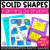 3D Shapes Kindergarten Math Games
