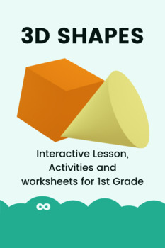 Preview of 3D Shapes - Kindergarten, First Grade