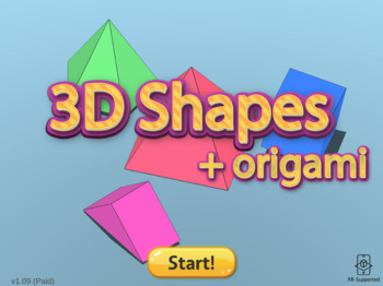 Preview of 3D Shapes + Origami Maker Software