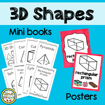 Preview of 3D Shapes Posters and Books