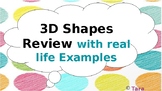 3D Shapes Real Life Examples