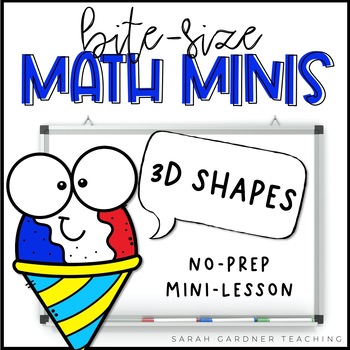 Preview of 3D Shapes | Solid Shapes | Geometry | Math Mini-Lesson | Google Slides