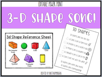 Solid Shapes: Song Lyrics and Sound Clip