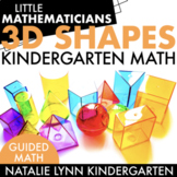 3D Shapes Unit | Kindergarten Guided Math | Lessons, Print