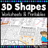 3D Shapes Worksheets And Printables
