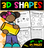 3D Shapes Worksheets | Introduction & Review