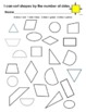 2D and 3D Shapes Worksheets by Sailing Through the Common Core | TpT