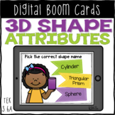 3D Shapes and Attributes Boom Cards | Digital Task Cards