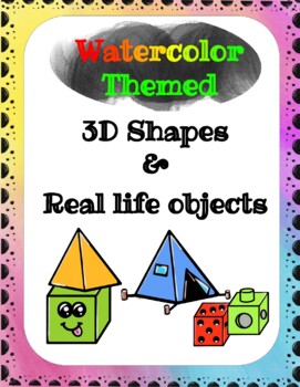 Preview of 3D Shapes  and Real Life Objects POSTERS