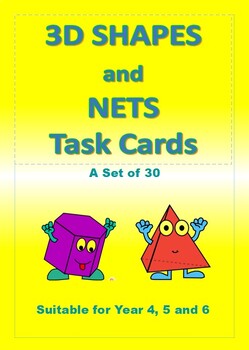 3D Shapes and their Nets by Astlac | Teachers Pay Teachers