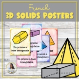 3D Solids Posters French | Affiches: Les solides 3D