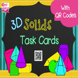 Properties of 3D Shapes Task Cards