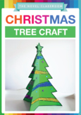 3D Standing Christmas Tree Template - Christmas Craft Activity