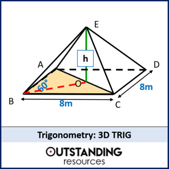 Preview of 3D Problems involving Trigonometry