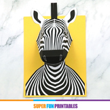 3D Zebra craft