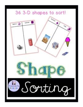 Preview of 3D shape sorting game