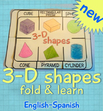 3D shapes Fold and Learn
