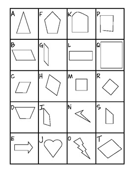 3.G.1 Quadrilateral Sort by Confessions of a Fourth Grade Teacher