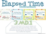 3.MD.1 Elapsed Time Instruction Power Point