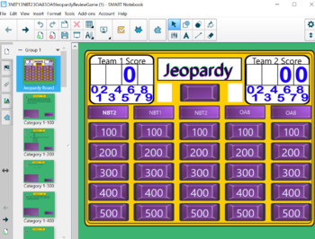 Preview of 3NBT1, 3NBT2,  3OA8, 3OA9 Jeopardy Review Game