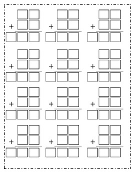 3.NBT.2 2-Digit Addition with regrouping by Hands in Sensory Bins