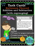 Halloween Addition Subtraction Task Cards