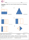 3.NF.A. Fractions Third Grade Common Core Math Worksheets 