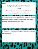 3.OA.3 Multiplication and Division Word Problems