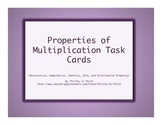 3.OA.B.5 Properties of Multiplication Task Cards