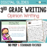 3RD GRADE EXPLICIT OPINION WRITING CURRICULUM WITH PROMPTS
