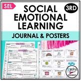 3RD GRADE SOCIAL EMOTIONAL LEARNING BUNDLE - JOURNAL AND POSTERS