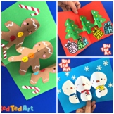 3d Pop Up Card for Christmas - BUNDLE - Paper Chain Fun!