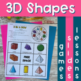 3d Shapes Unit - 1st Grade / 2nd Grade