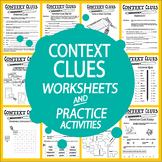 3rd, 4th, 5th Grade Context Clues Worksheets & Activities 