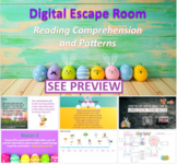 3rd 4th 5th Grade Easter Reading Comprehension & Patterns 
