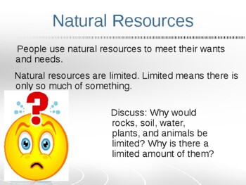 Preview of 3rd 4th 5th Grade Florida NATURAL RESOURCES Gr 3, 4, 5 RENEWABLE NONRENEWABLE
