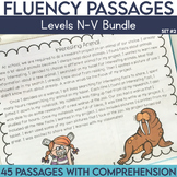 3rd, 4th & 5th Grade Reading Fluency Passages Bundle | Lev