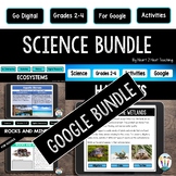 3rd 4th Grades Science Digital Resources Bundle for Google