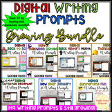 3rd 4th 5th grade Google Slides Writing Prompts quick writ