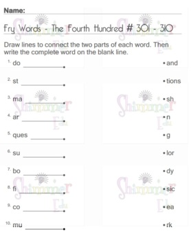 vocabulary worksheets grade 4