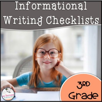 Preview of 3rd Grade Informational Writing Checklist