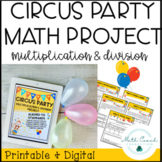 3rd & 4th Grade Math Multiplication and Division Project |
