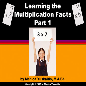 Preview of 3rd/4th Grade Multiplication Facts 1 - Learning the Multiplication Facts Lesson