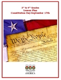 3rd & 4th Grades Lesson Plan Constitution Day