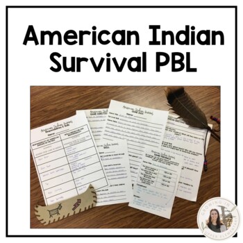 Preview of 3rd-5th Grade American Indian Survival Project Based Learning Experience
